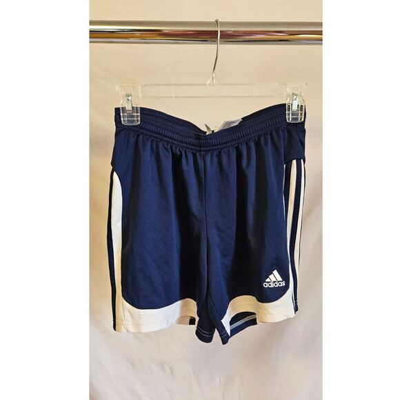 VINTAGE Adidas Clima365 Women's Soccer Shorts Navy Size Small - Picture 1 of 4